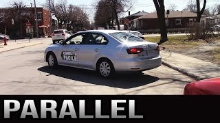 How To Easy Parallel Parking Curb Parking  Version 20 [upl. by Norrie]