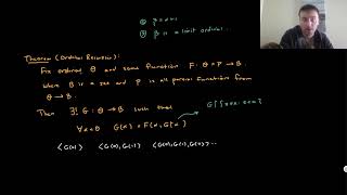 Axiomatic Set Theory 25 Induction and Recursion on Ordinals [upl. by Vivia]