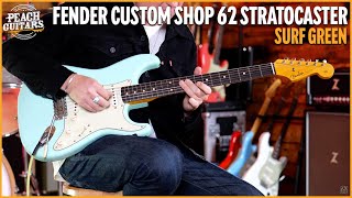 Fender Custom Shop 62 Strat  Journeyman Relic Surf Green [upl. by Ynhoj]