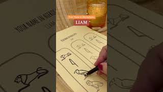 How to Write Hieroglyphs for Beginners Create perfect DIY Christmas Gifts [upl. by Hebert520]