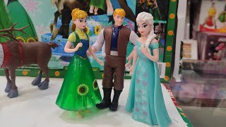 Frozen Elsa anna and Kristoff figure set trendingshorts frozen elsa anna kristoff frozen2 [upl. by Adlin91]