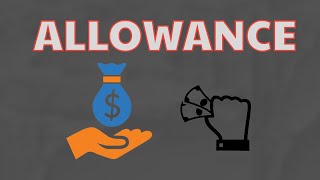 What Does ALLOWANCE Means  Meanings And Definitions With Example in ENGLISH [upl. by Nonnaer]