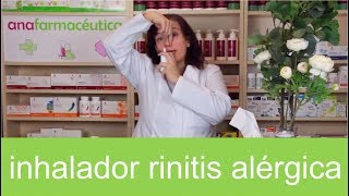 Rinitis 4 ¿cómo usar un corticoide inhalado [upl. by Ettedranreb]