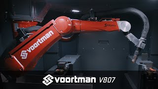 Voortman V807  onepass doitall steel processing [upl. by Newell]