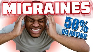 It Just Got EASIER to Get a 50 Percent VA Rating for Migraine Headaches [upl. by Benni]