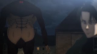 The Beast Jaw and Cart Titans Battle At Liberio vs The Scouts  Attack on Titan Season 4 Episode 7 [upl. by Nohs385]