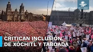 Llaman a marchar en “marea rosa” el 19 de mayo día del tercer debate presidencial [upl. by Gershon800]