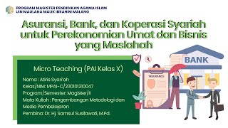 Video Micro TeachingAtiris Syariah230101210047 [upl. by Canty]