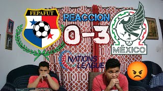 PANAMÁ 0 VS MÉXICO 3 REACCIÓN PANAMEÑOLIGA DE NACIONES [upl. by Ykcir]