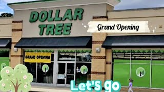 May 16th 2024 Dollar Tree Grand Opening Whoo hoo Lets go [upl. by Aicnorev]