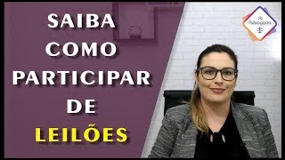 2  Saiba como participar de Leilões [upl. by Haag]