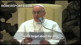 Pope Francis explains reason behind name choice wants Church for poor [upl. by Gillie]