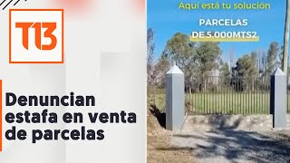 80 familias denuncian estafa en venta de parcelas en el Maule [upl. by Aihtniroc]