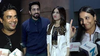 Shubh Mangal Saavdhan Review By Bollywood Celebs  Ayushmann Khurrana  Bhumi Pednekar RS Prasanna [upl. by Hesoj]