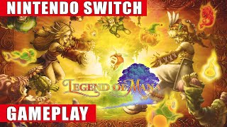 Legend of Mana Remastered Nintendo Switch Gameplay [upl. by Ttreve]