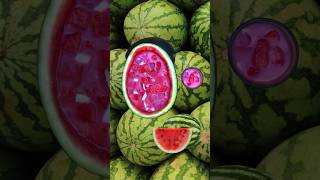 Watermelon with coconut milk this combination is level up try now [upl. by Eenaej]