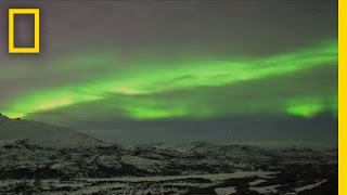 Amazing Northern Lights Time Lapse  National Geographic [upl. by Damon]