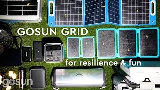 Micro Grid for Self Reliance  Solar Power Appliance  GoSun [upl. by Odelinda]