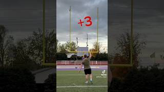 I tried kicking with my Left Foot and THIS HAPPENED… kickers sports challenge leftfoot fyp [upl. by Ynatterb]