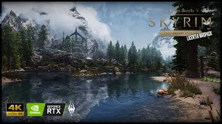 Skyrim SE Anniversary Edition  ULTRA Modded Next Gen Graphics 2022  Licentia Graphics Showcase 1 [upl. by Etyak817]