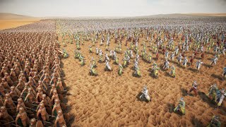 1 Million Footman Vs 60000 Spartans  Ultimate Epic Battle Simulator 2  UEBS2 [upl. by Ellenohs]