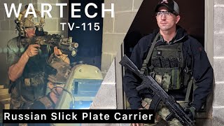 Wartech TV115 Russian Slick Plate Carrier [upl. by Ahseenak]