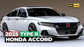 2025 Honda Accord Type R Price Specs amp Release Date Rumors Revealed [upl. by Elicec]