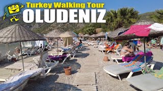 Turkey Blue Lagoon Oludeniz Turkey  4K Walking Tour [upl. by Juno]