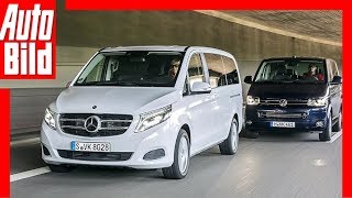 Mercedes VKlasse vs VW T5 2014 Vergleich  Details  Erklärung [upl. by Marni505]