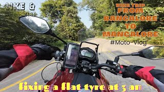 First Moto Vlog  Bangalore to Mangalore Moto Vlog bike benelli roadtrip subscribe youtuber [upl. by Broddy857]