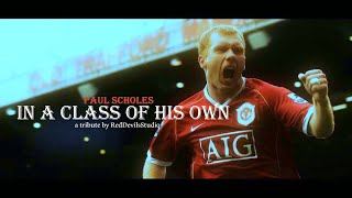 Paul Scholes  The Greatest Midfielder of All Time [upl. by Atiniuq]