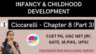 PSYCHOLOGY Ciccarelli Chapter 8  Part 3  INFANCY amp CHILDHOOD DEVELOPMENT  Mind Review [upl. by Boggs]