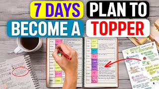 Average to Topper in Next 7 Days🔥 Secret Tips of Every Topper TOPPERS Timetable [upl. by Medrek]