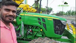 vlog 5310 John Deere review 5405 john Deere tractor review jain moters rajnandgaon John Deere [upl. by Papke]