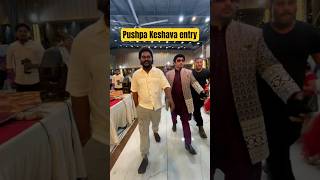 Pushpa Keshava entry in fashion show pushpa2 alluarjun keshava warangalfashioncarnival [upl. by Clarita]