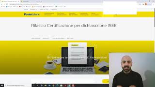 SCARICARE certificazione ISEE sito poste italiane [upl. by Neerehs]