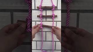 Soft ladder knot Utility knot Rope knot [upl. by Erastus757]