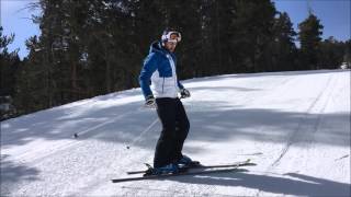 Serkan Hoca Kayak Dersi Ski Lesson 611Yan Kayma [upl. by Ynobe]