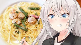 あかりのランチ巡り 第16話「ホタテとベーコンのクリームパスタとローストビーフサラダ」【ジョリーパスタ】 [upl. by Giulietta74]