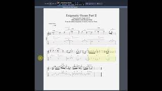 Shortest ever Allan Holdsworth Solo  Tab [upl. by Legna37]