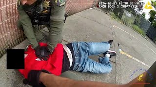 First responders bodycam footage documents their rescue of a man experiencing a fentanyl overdose [upl. by Sherard199]