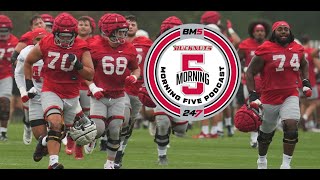 Bucknuts Morning 5 What can be done about OSUs Oline  What can be done about targeting in CFB [upl. by Devina]