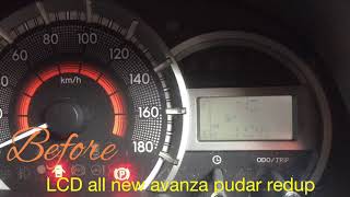 Solusi speedometer lcd all new avanza manual pudar redup servicespeedoallnewavanza servicespeedo [upl. by Naillimixam]