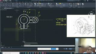 Orthographic Projection Practice problem 1 [upl. by Scuram454]