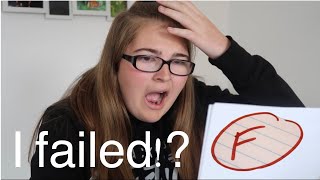 Reacting To My GCSE Results 2018 ACTUALLY FAILEDBeccaLouise [upl. by Poock]