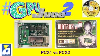 NEC PC 3DEngine PCX1 vs Matrox m3D PCX2 GPUJune2 [upl. by Pepin]