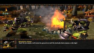 Warcraft 3 custom campaign Shards of resistance The Raiders Act 1 [upl. by Anelas]