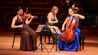 Cortona Trio plays Dvorak quotDumkyquot Trio i [upl. by Feingold653]