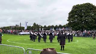 MacMillan Pipe Band  World Pipe Band Championships 2024 Grade 2 Medley [upl. by Euqinemod974]