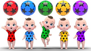 Color Balls amp Sing a Long Bingo amp Itsy bitsy spidermore Nursery Rhymes amp Kids Songs  Kindergarten [upl. by Haleak]